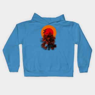 Autumn Afternoon Kids Hoodie